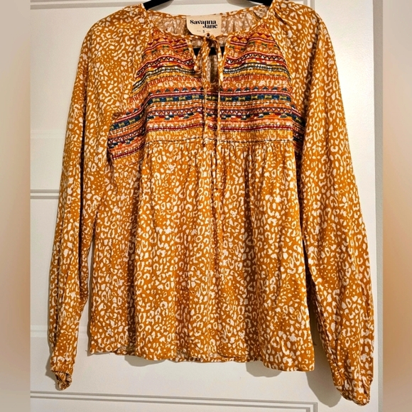 Savanna Jane Blouse sz small - Picture 4 of 5